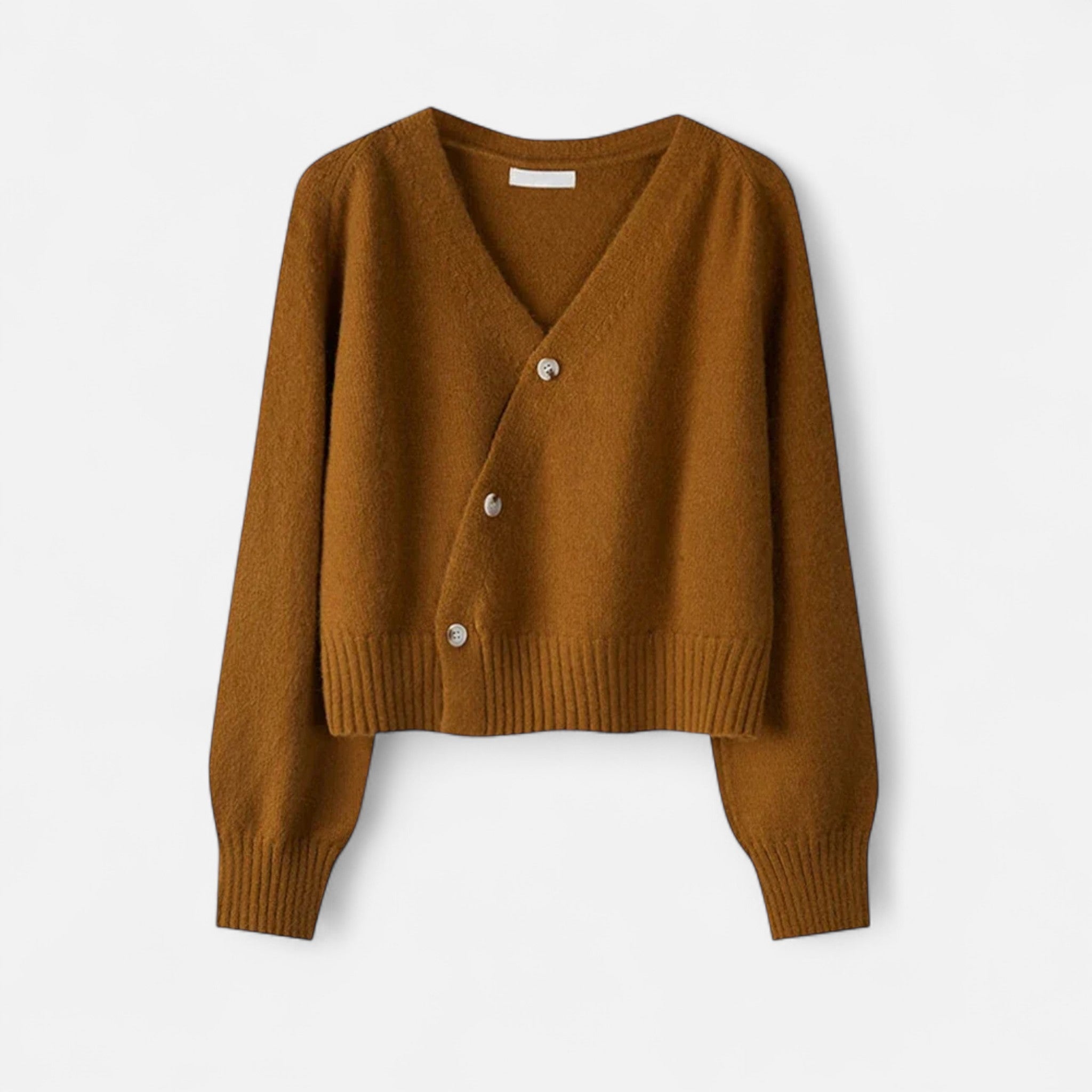 Harrington | Women’s Skew Button Knit Cardigan
