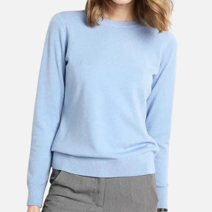 Harrington | Women’s Merino Wool O-Neck Sweater