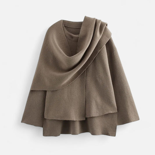 Harrington | Women’s Asymmetric Scarf Jacket