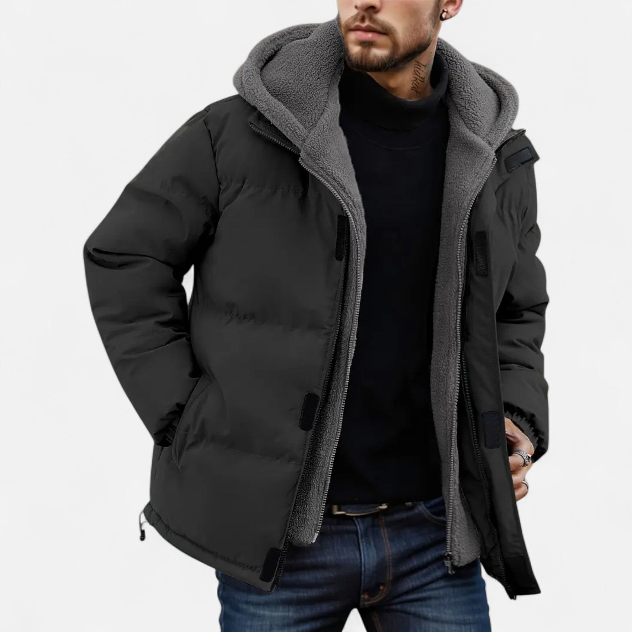 Harrington | Men’s Hooded Winter Jacket