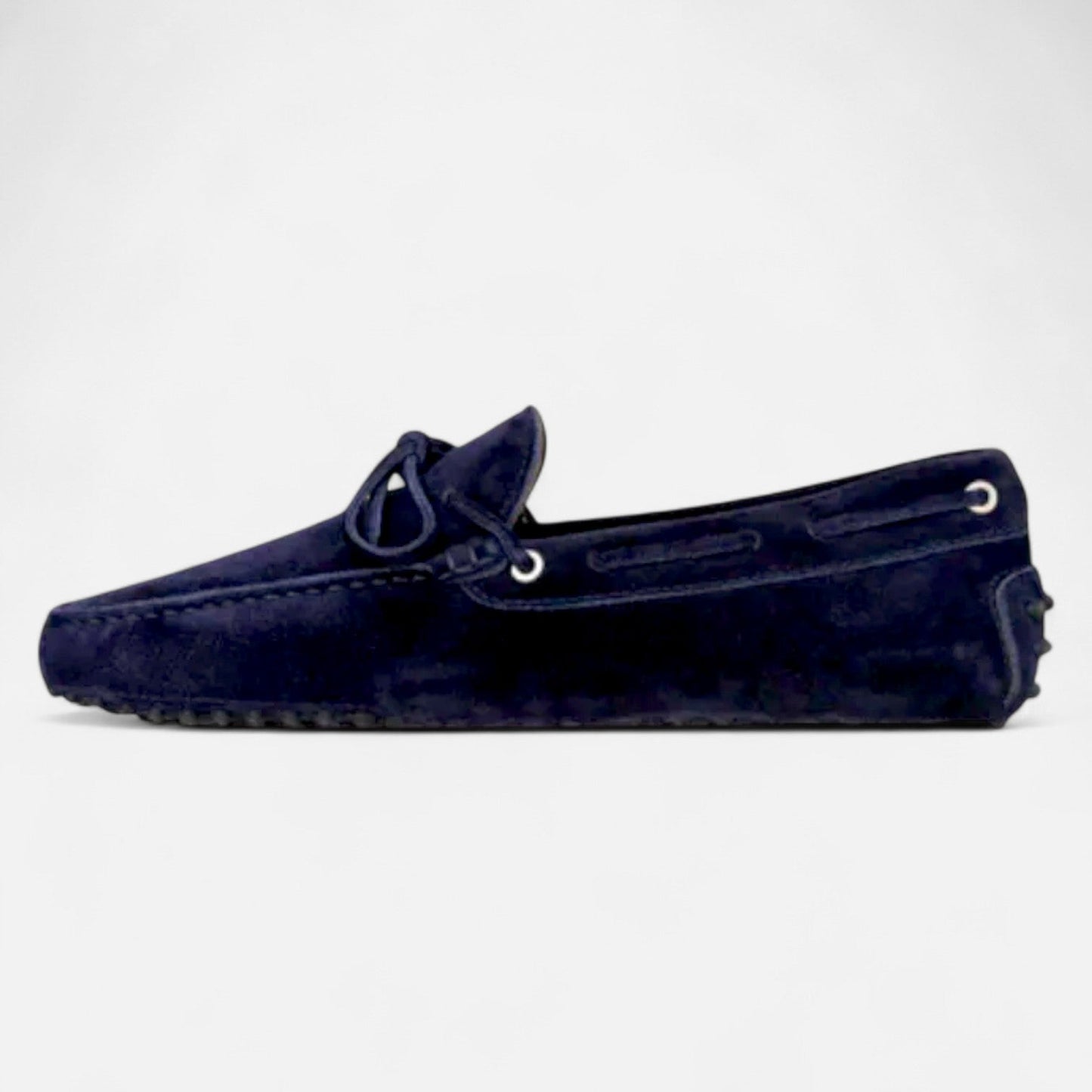 Harrington | Navy Suede Loafers – Relaxed Elegance, Premium Finish