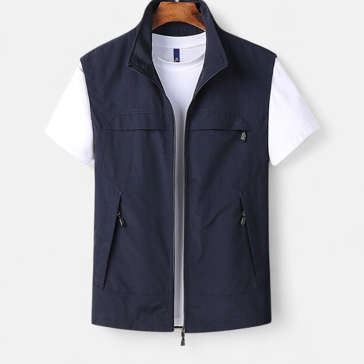 Harrington | Lightweight Short-Sleeve Vest for Men – Quick-Drying, Functional & Elegant Style