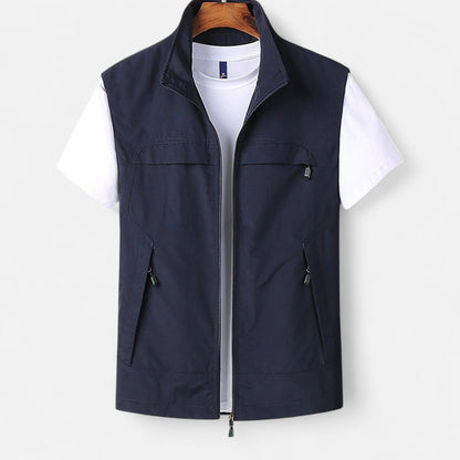 Harrington | Lightweight Short-Sleeve Vest for Men – Quick-Drying, Functional & Elegant Style