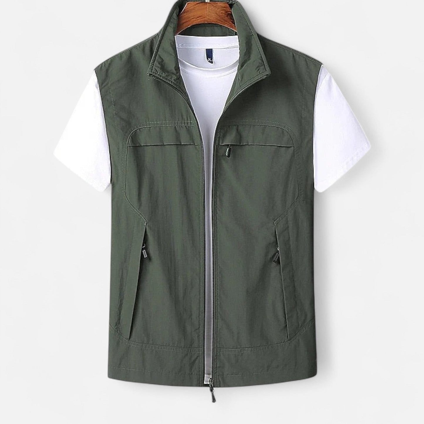 Harrington | Lightweight Short-Sleeve Vest for Men – Quick-Drying, Functional & Elegant Style