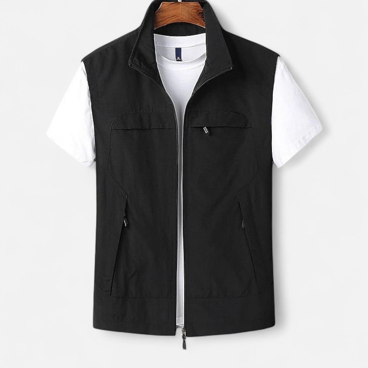 Harrington | Lightweight Short-Sleeve Vest for Men – Quick-Drying, Functional & Elegant Style